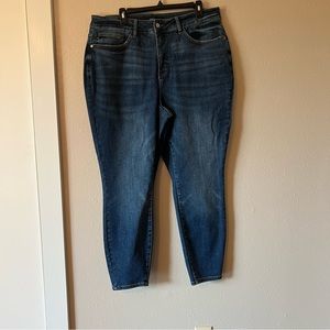 Judy Blue skinny jeans, size 20